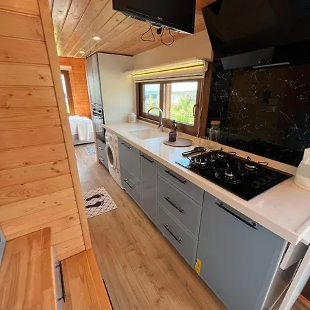 Σπίτι διακοπών Tiny House Yazlik Ev Mavi Beyaz Icinde